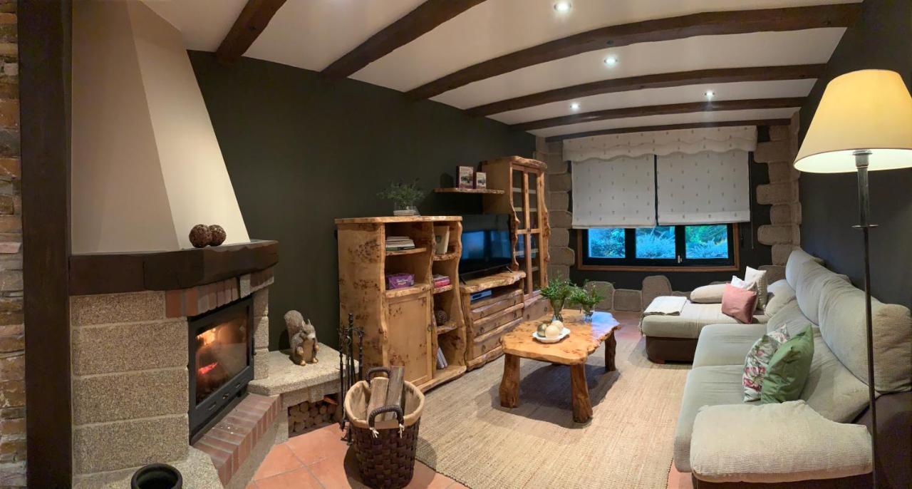 Chalet Rural 400 M Playa Piscina Barbacoa Chimenea Bueu Zewnętrze zdjęcie