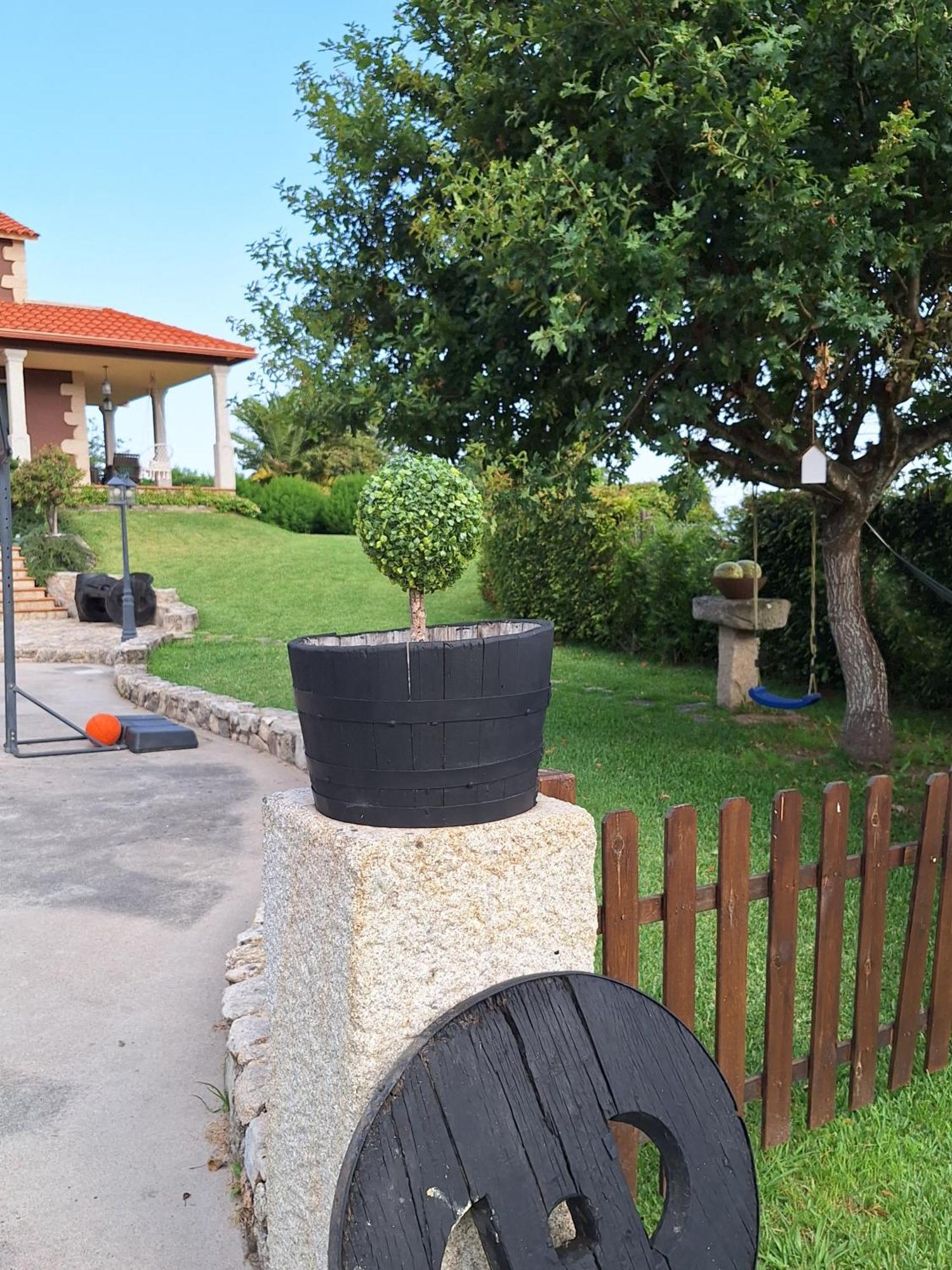 Chalet Rural 400 M Playa Piscina Barbacoa Chimenea Bueu Zewnętrze zdjęcie